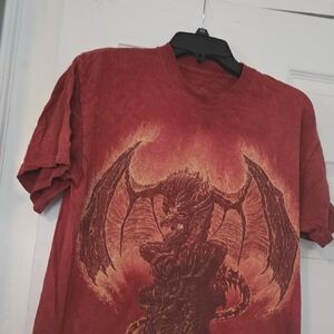 Red Dragon Graphic T-Shirt